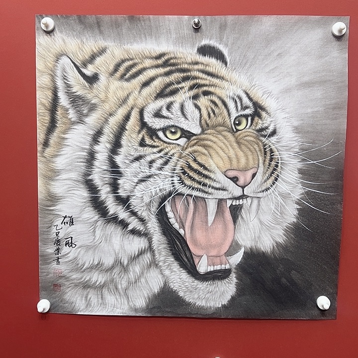 国画赵庆业老师国画作品月 