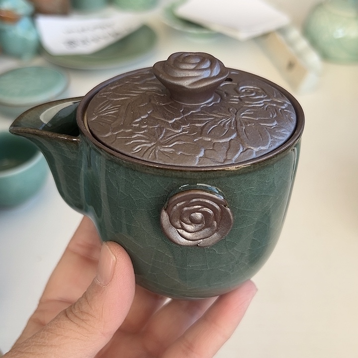 小米茶器龙泉青瓷
