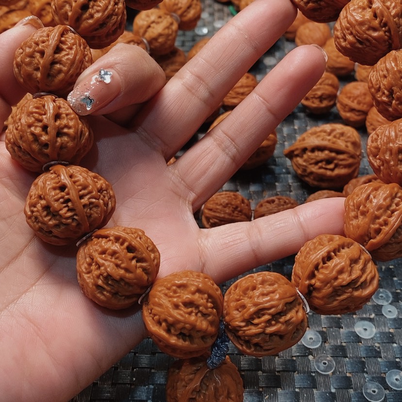 【闪购商品】文玩核桃吊坠那*京八棱