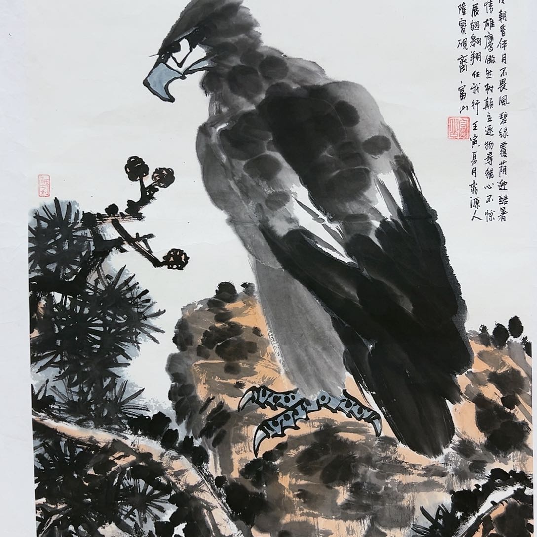 国画孙立芳展览原作