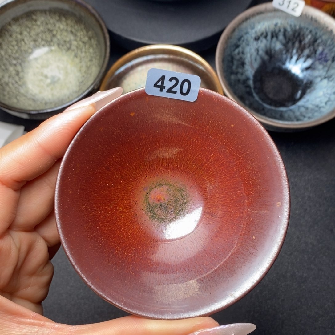 茶盏建窑建盏主人杯420