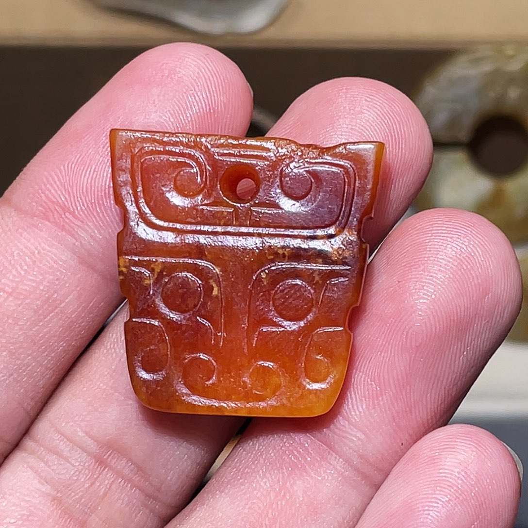阎***8和田玉（糖玉）未镶嵌挂件