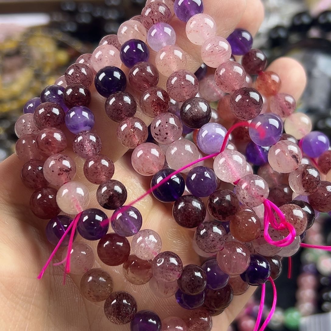 水晶手串未镶嵌水晶