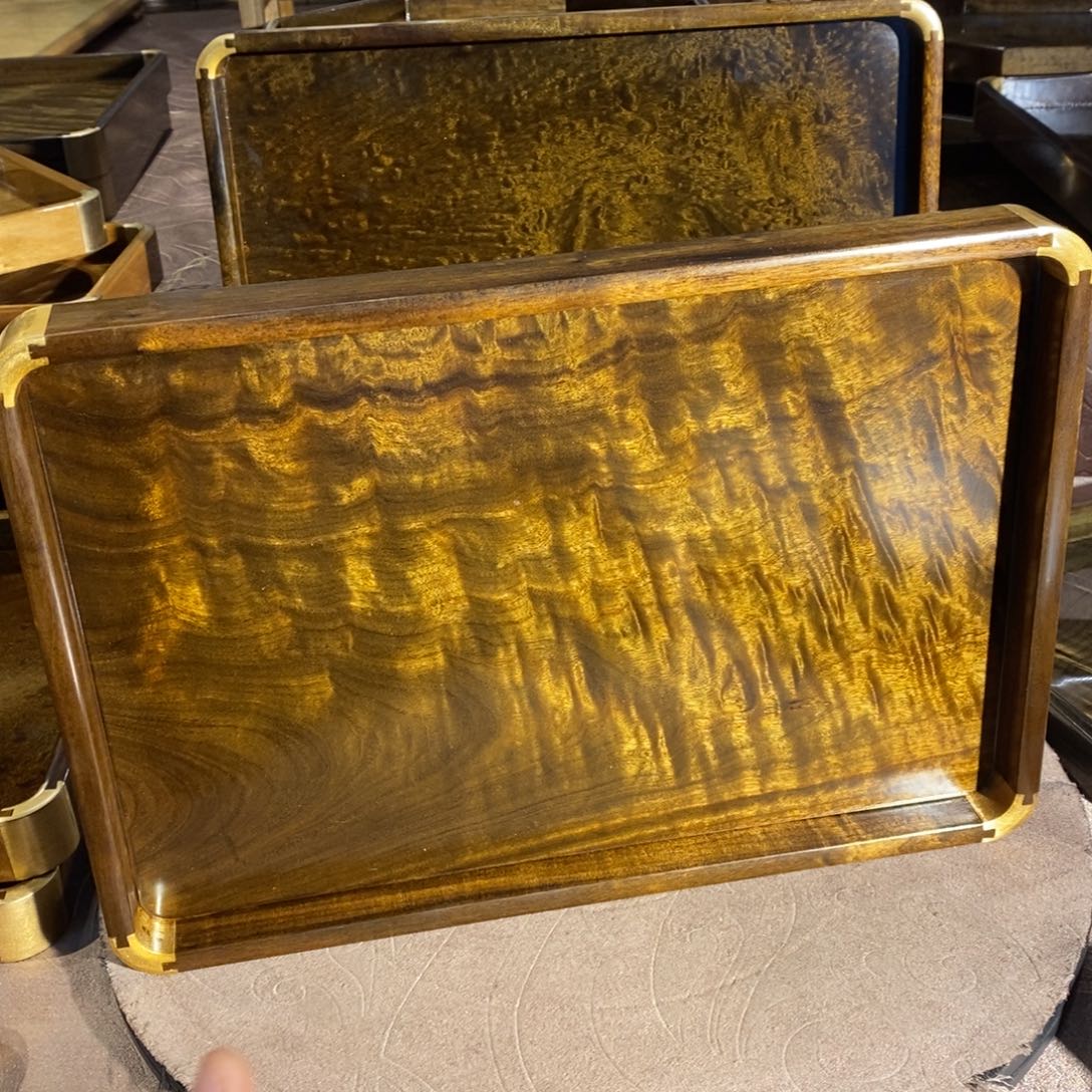 金丝楠金丝楠木文盘