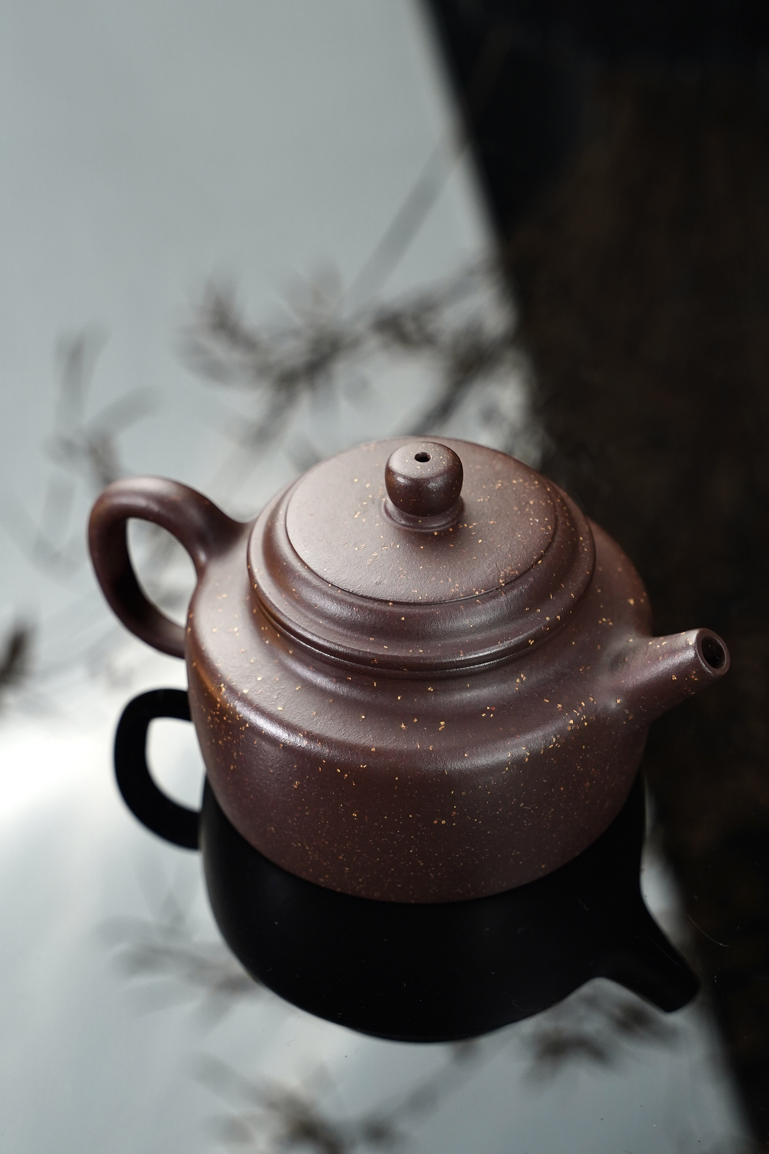 陈柯伊作品紫泥铺砂德钟紫砂壶泡茶壶茶具紫茄泥