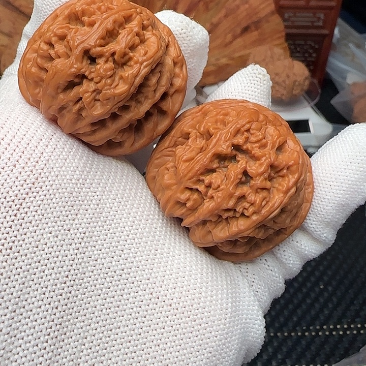 吊坠文玩核桃全品小球筋39