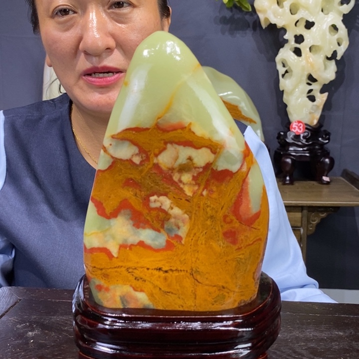 石材精品古青石摆件