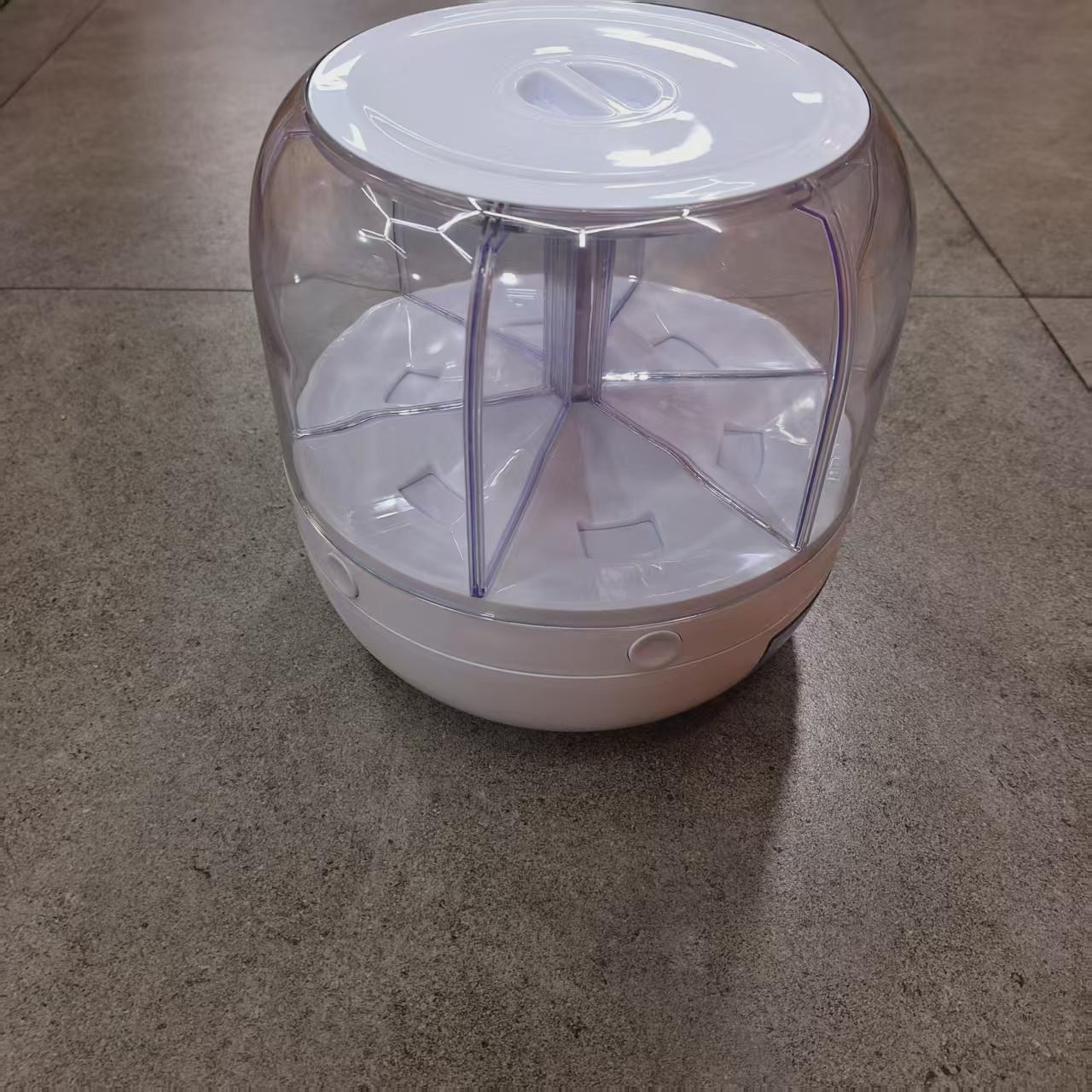 3-旋转米桶箱家用大容量旋转分格五谷杂粮桶