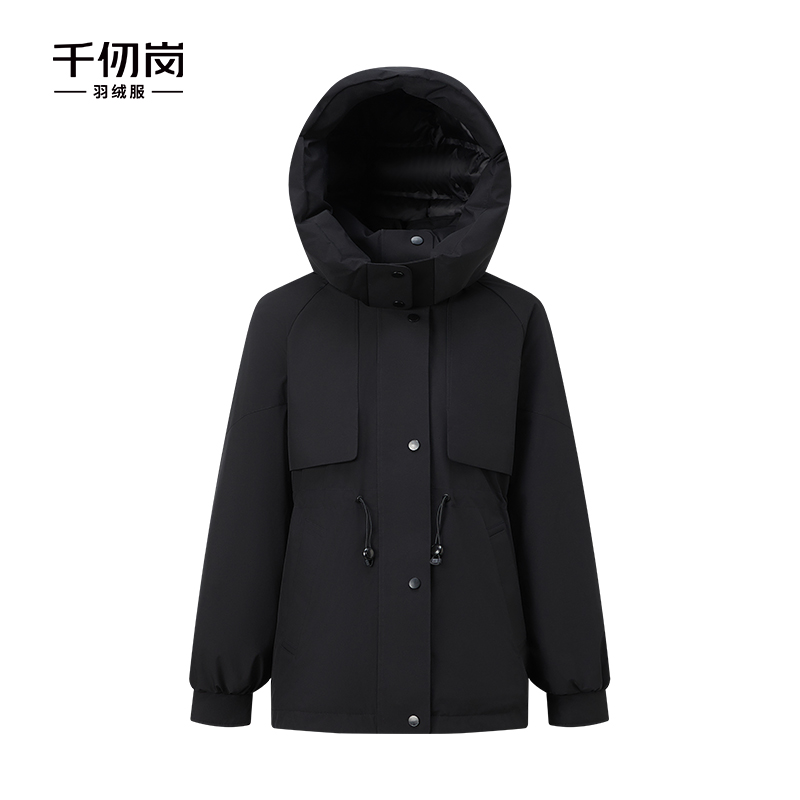 千仞岗2024年新款时尚防风保暖羽绒服外套Y308060Y