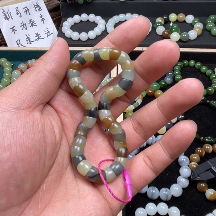 和田玉手串未镶嵌