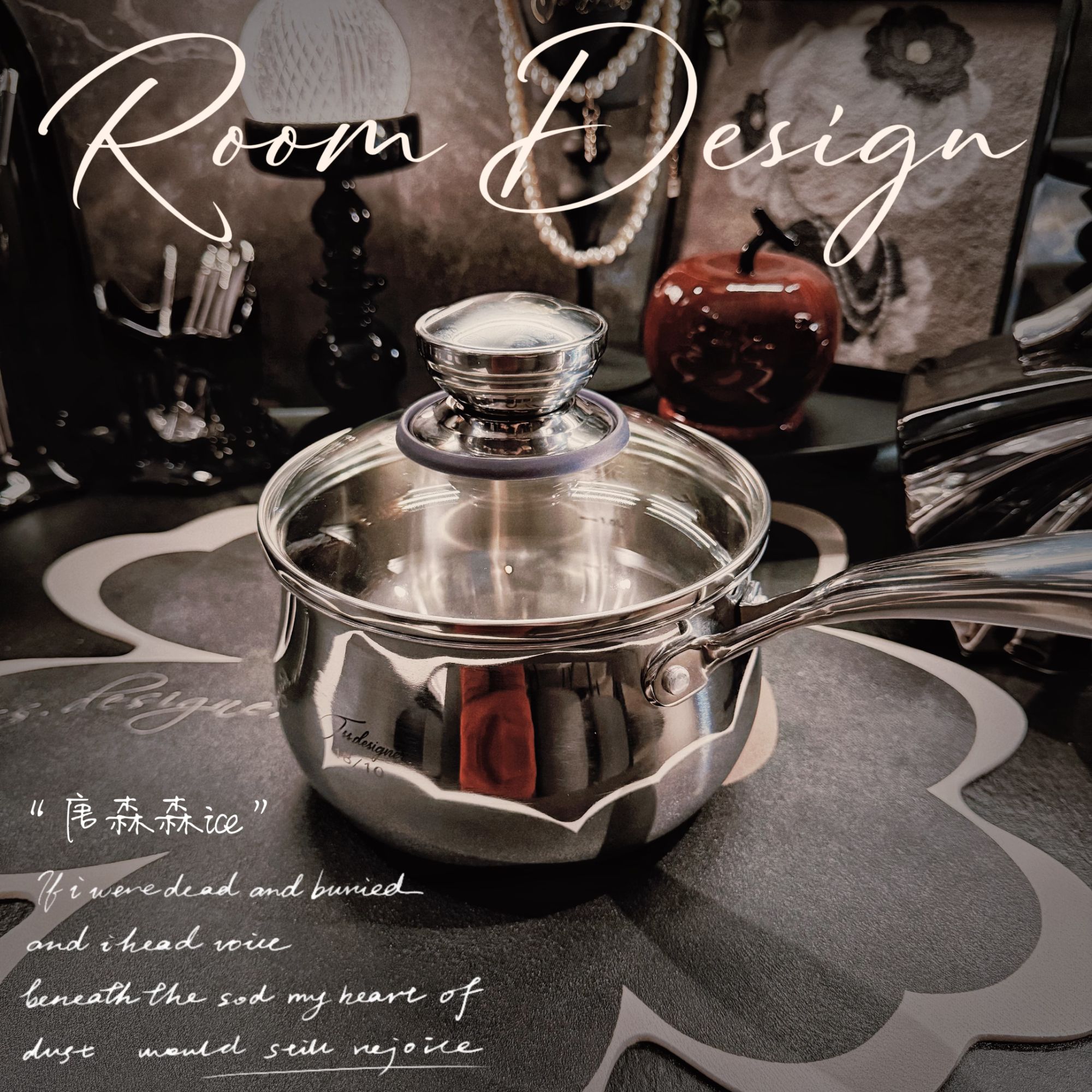 【Tss.Designes】出欧洲！ 18-10不锈钢奶锅带蒸屉