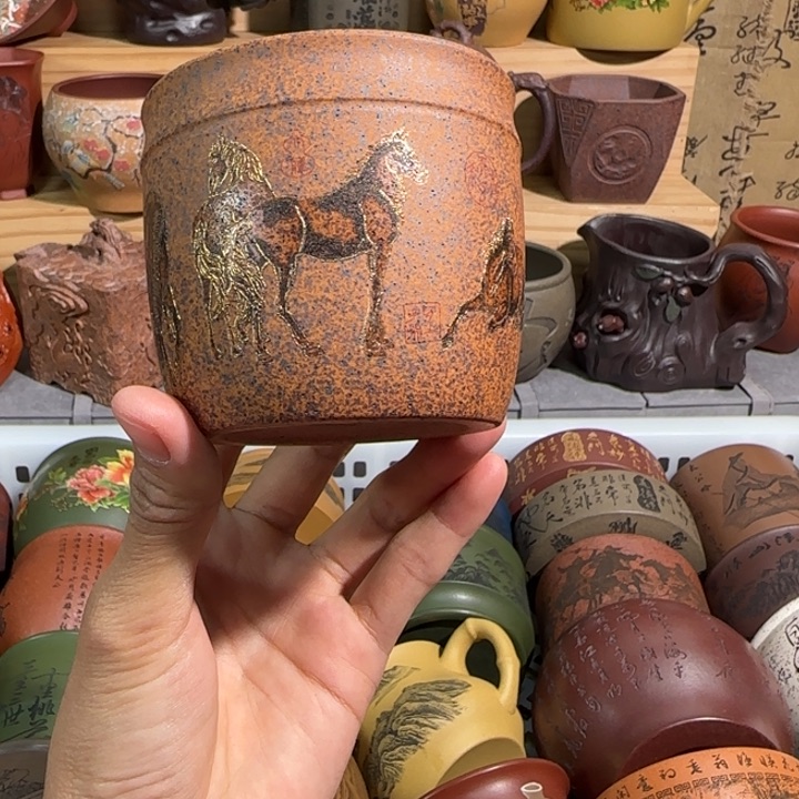 紫砂茶杯宜兴紫砂