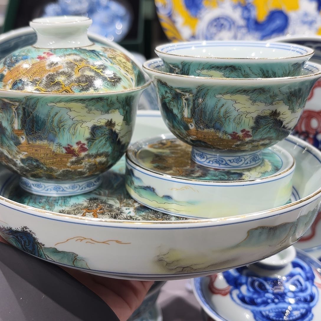 瓷片景德镇瓷器艺术