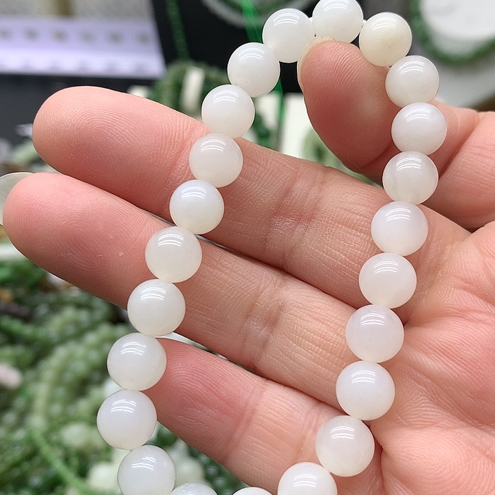 【闪购商品】和田玉手链未镶嵌8