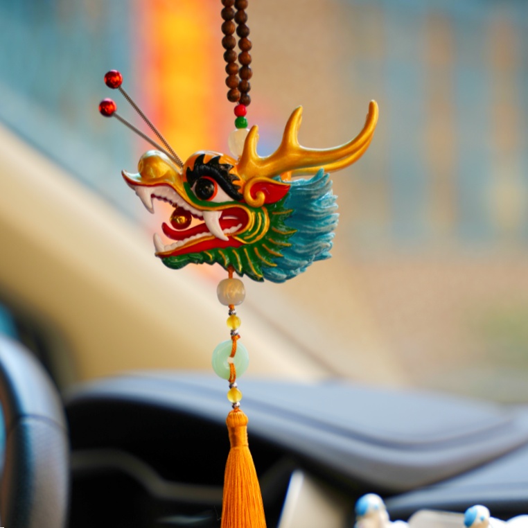 【天选文创】龙头车载挂饰非遗礼品
