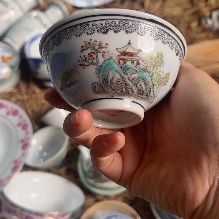 瓷片景德镇陶瓷一个