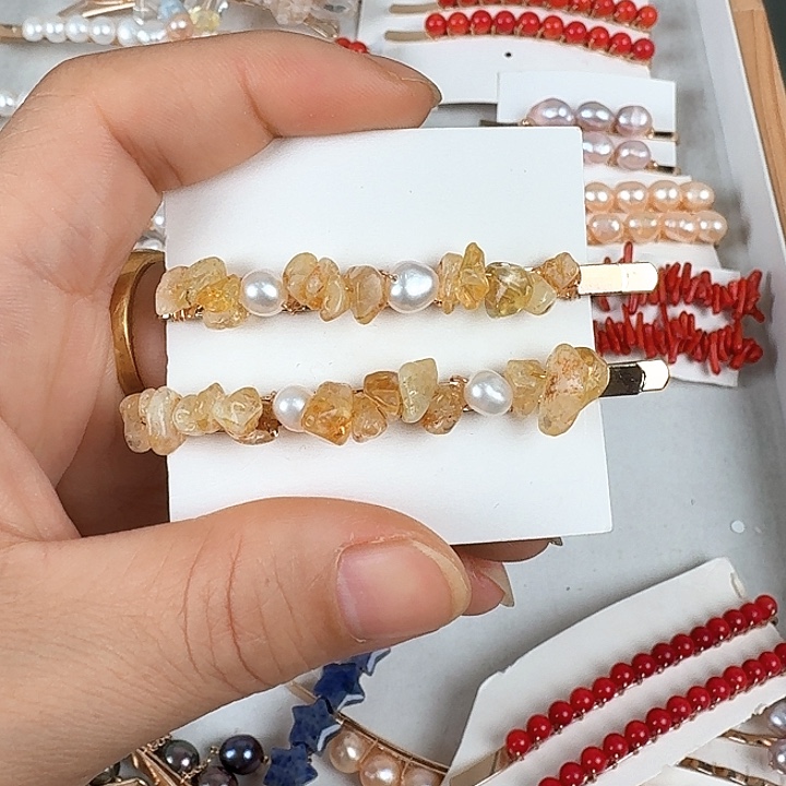 发饰未镶嵌淡水珍珠