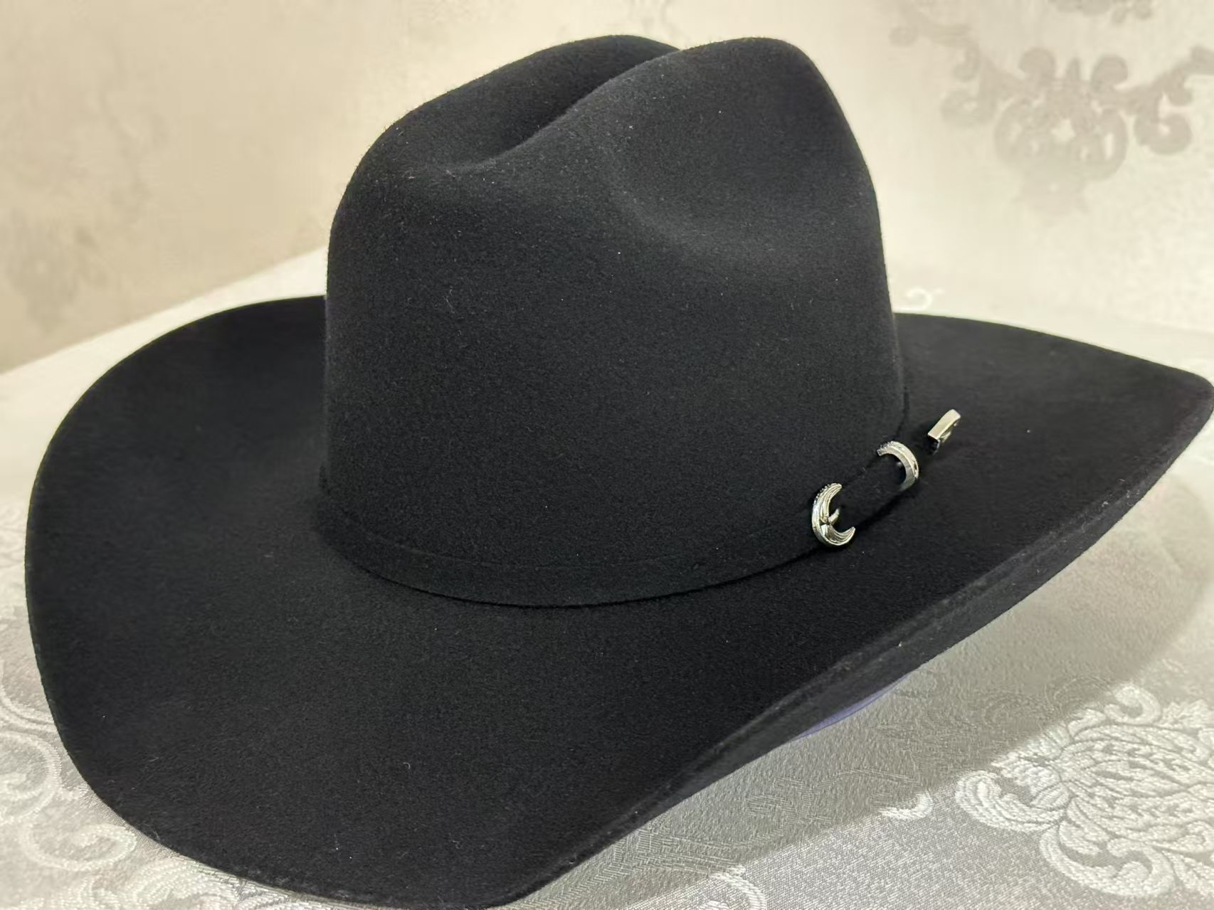 藏式百搭款西部牛仔帽男女士户外卷檐礼帽