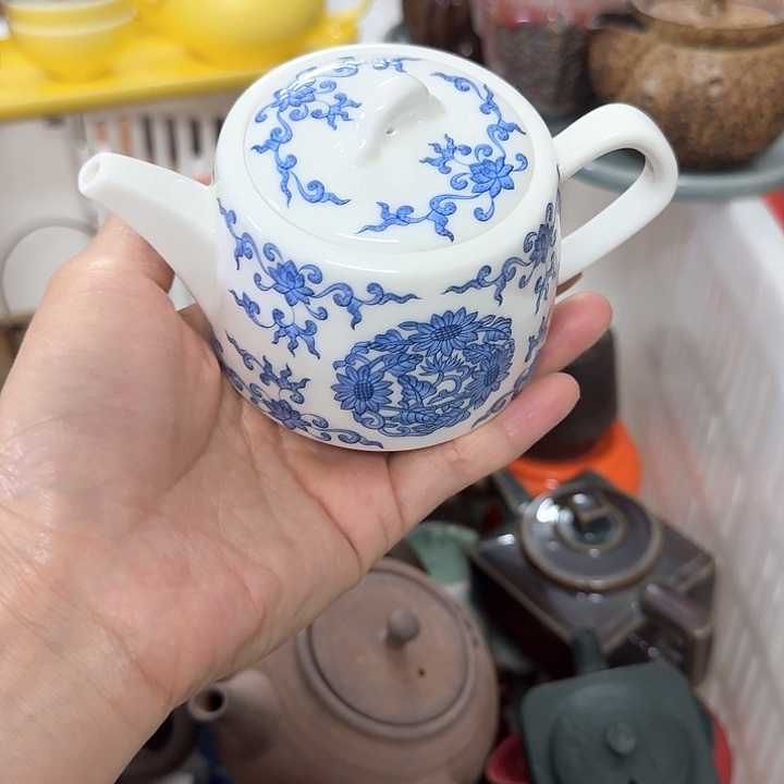 微瑕陶瓷茶具茶杯茶壶