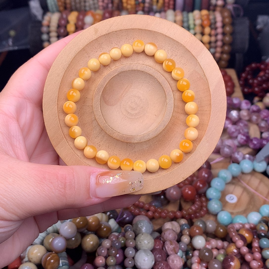 石英质玉未镶嵌手串16