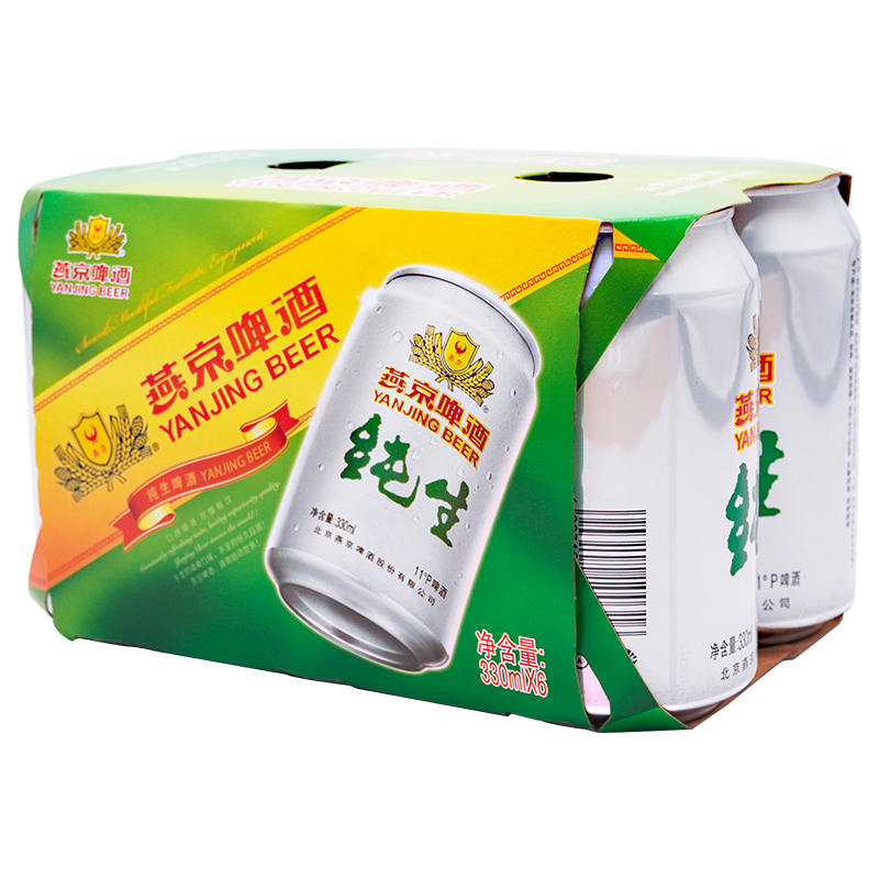 燕京纯生听啤 330ml*6