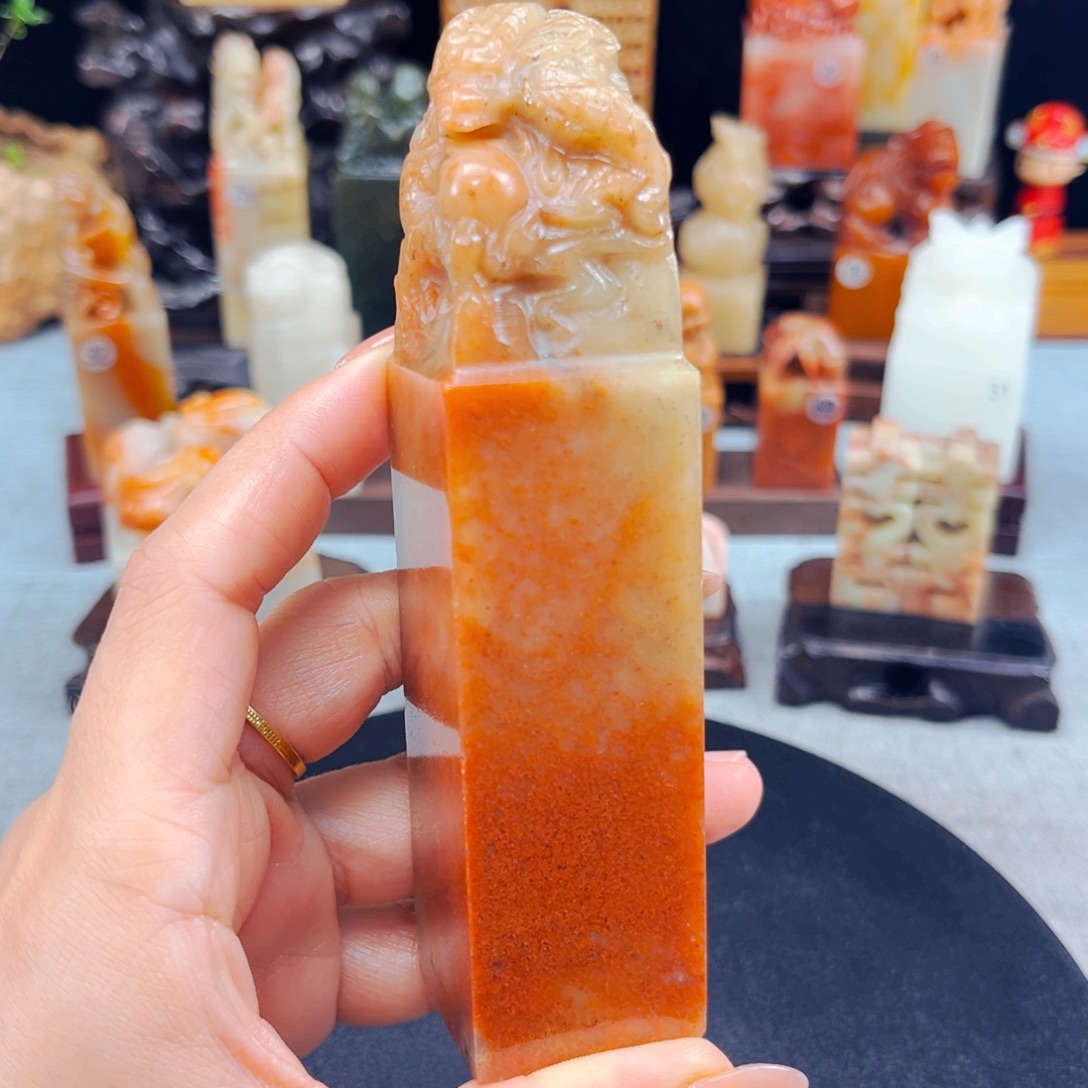 寿山石闪购商品瑕疵料3*3