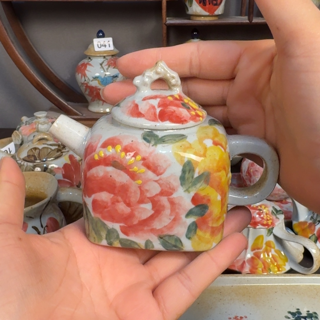 费***食瓷片景德镇手工制作