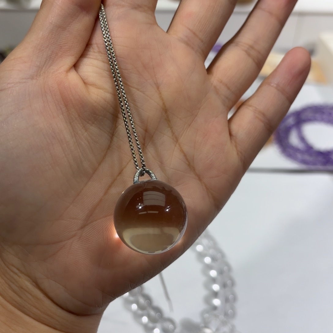 水晶手链未镶嵌吊坠