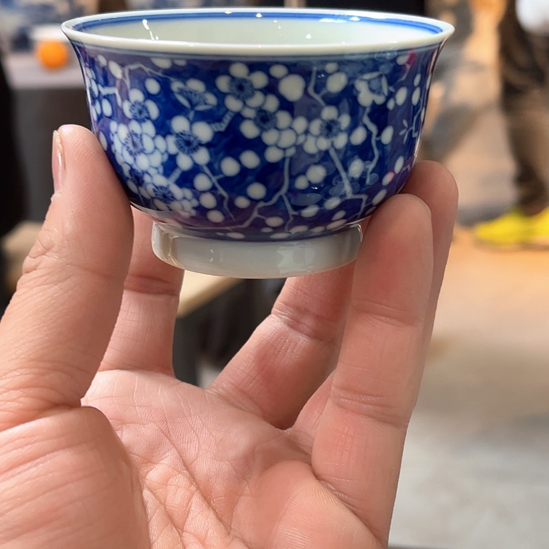 杯青花瓷器青花瓷器