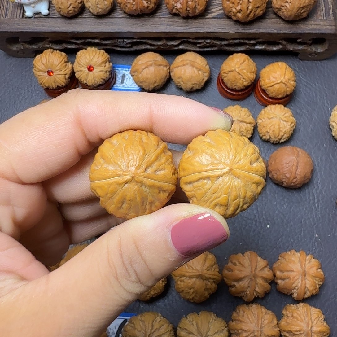 文玩核桃把件26尺焖尖肉包009