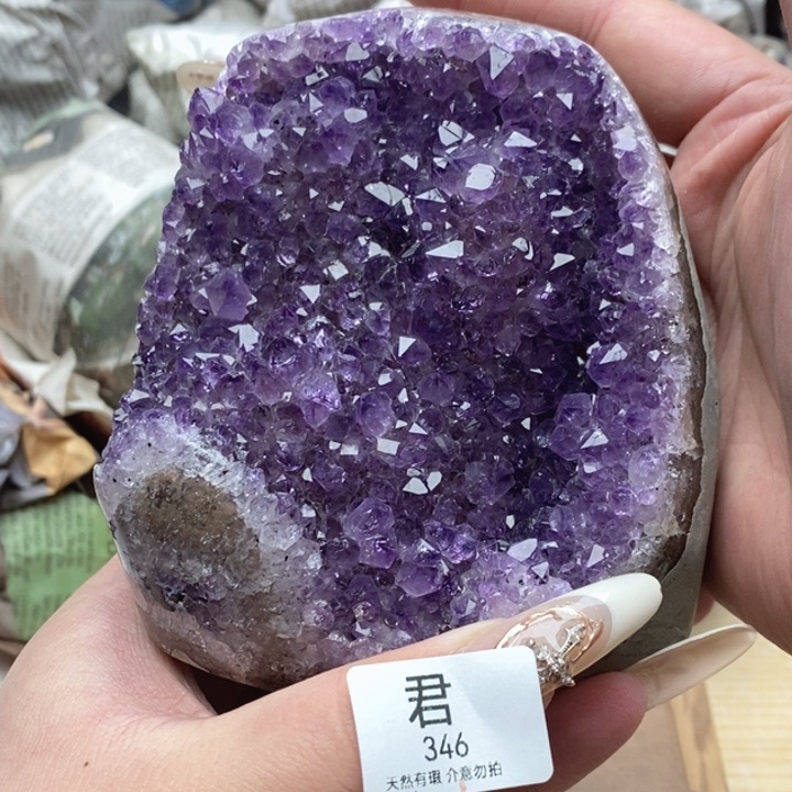 未镶嵌紫晶大型摆件（非配饰）