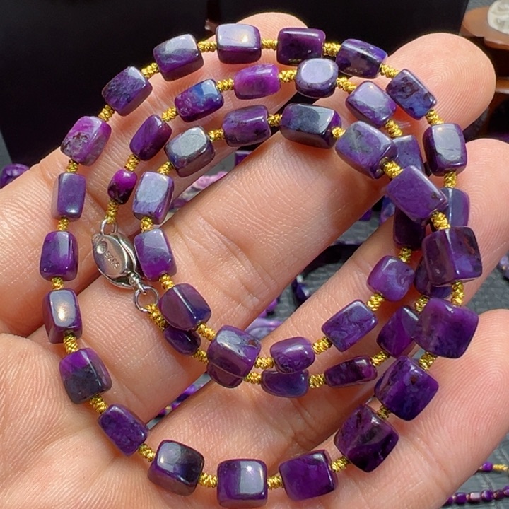 苏纪石（舒俱来）项链银S925镶嵌