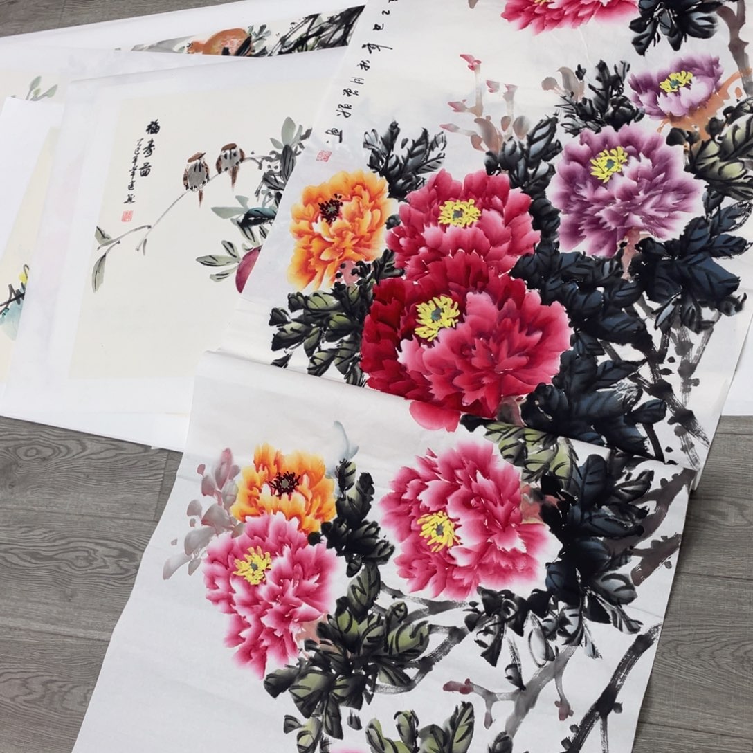 国画曾娟老师作品欣赏