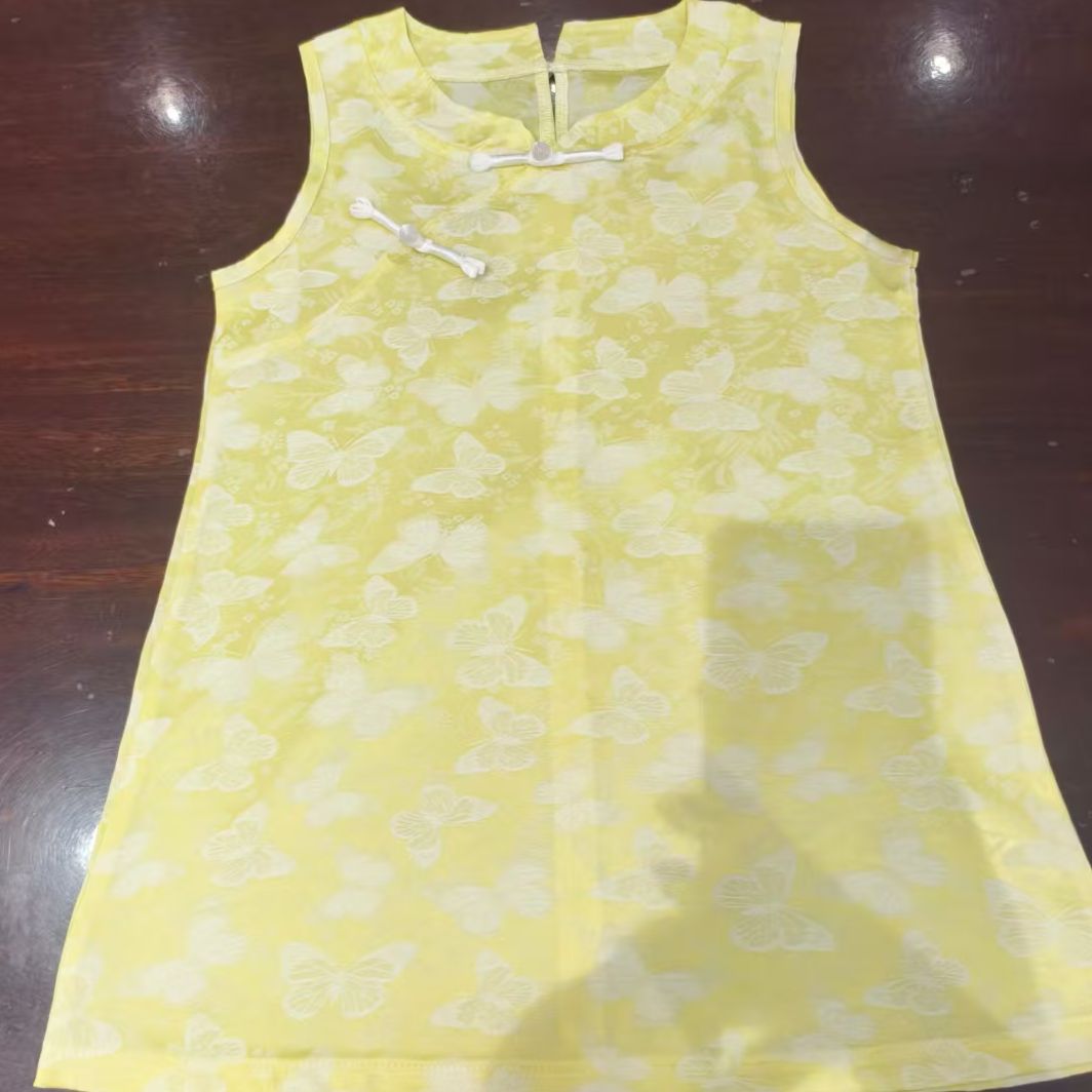 预售女童国风香云纱裙子【801-803】