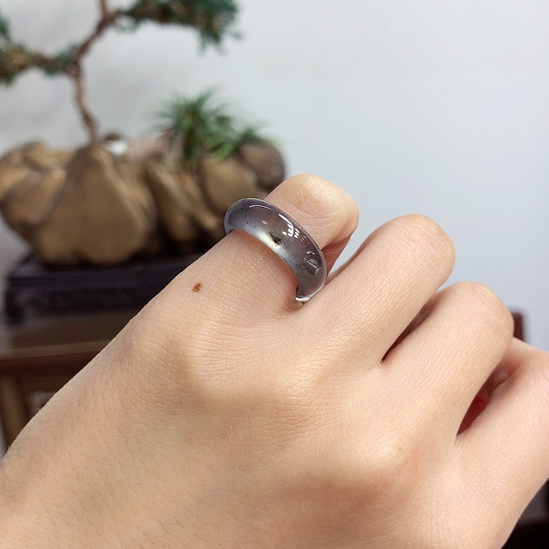 未镶嵌戒指翡翠5号