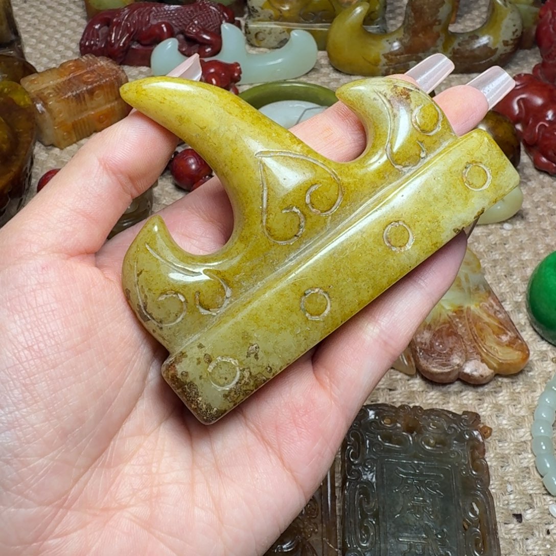 白玉菩提吊坠挂件