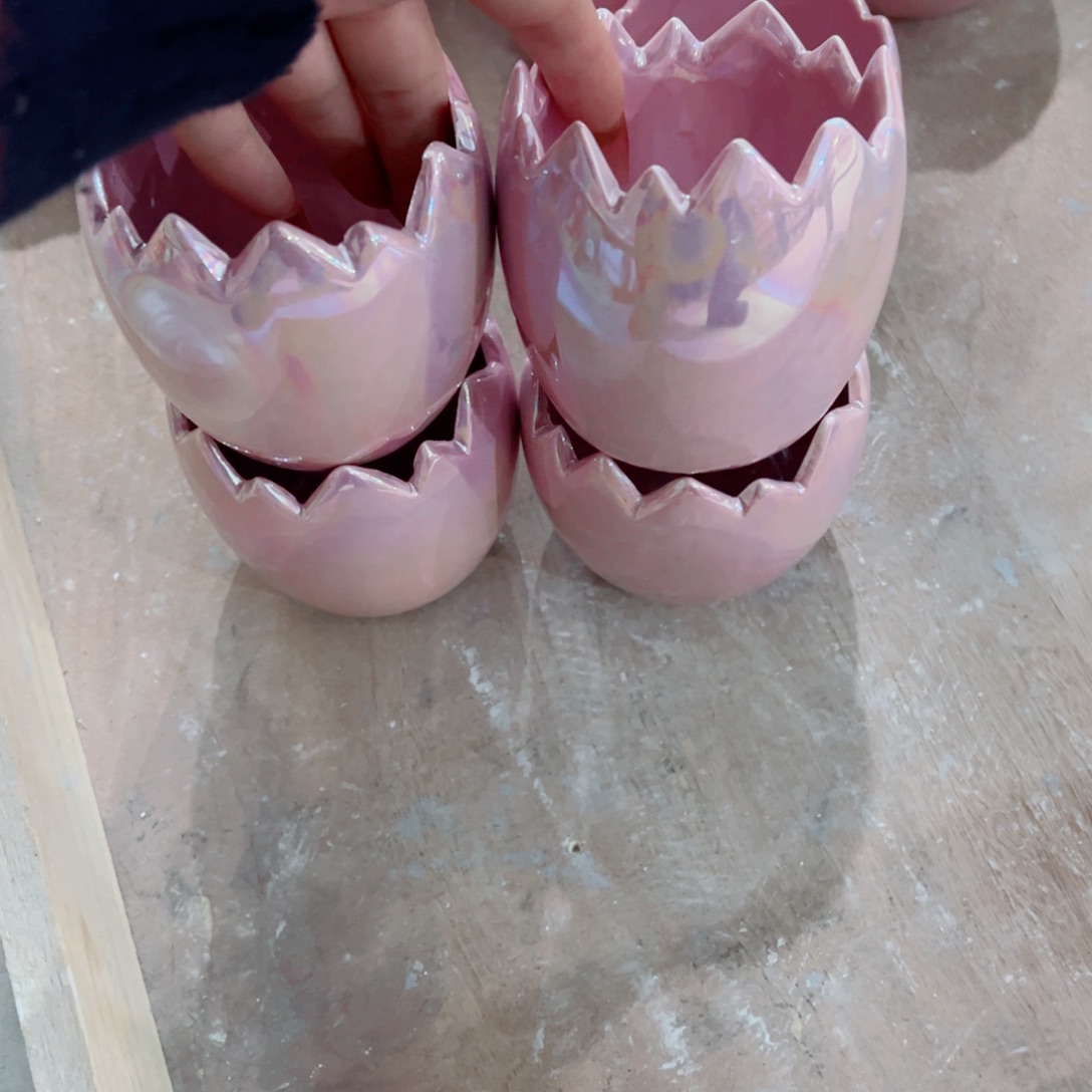 有孔，陶瓷花盆满10米包邮发货