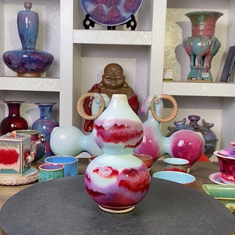 摆件禹州神后钧瓷原产地~