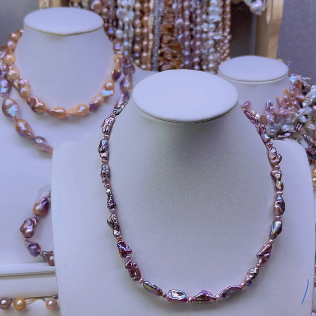 淡水珍珠手绳合金陈*?