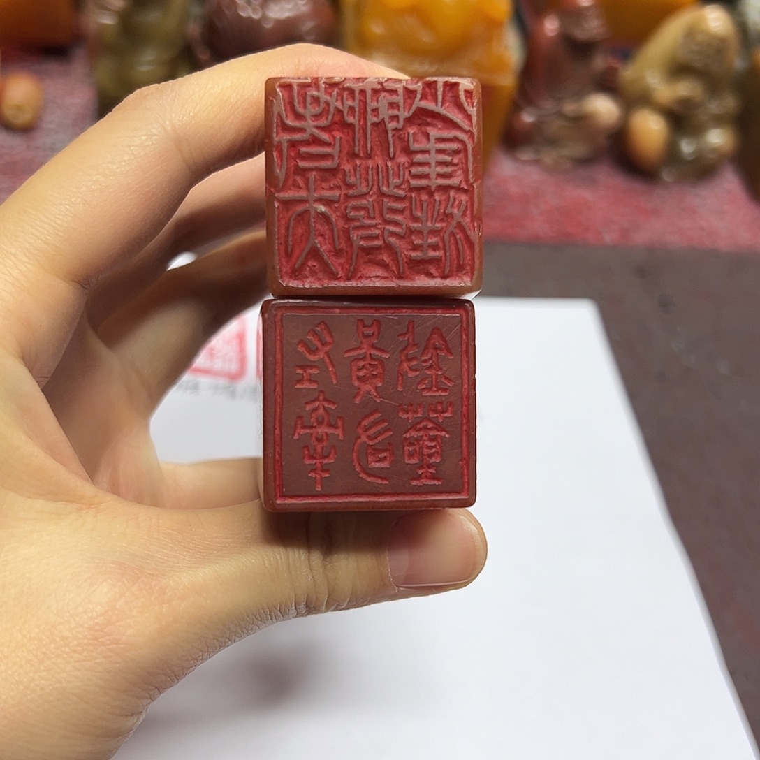 南***俑印石寿山石印章。。。。。。