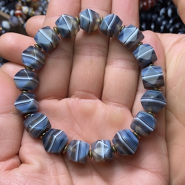 玛瑙/玉髓手链未镶嵌