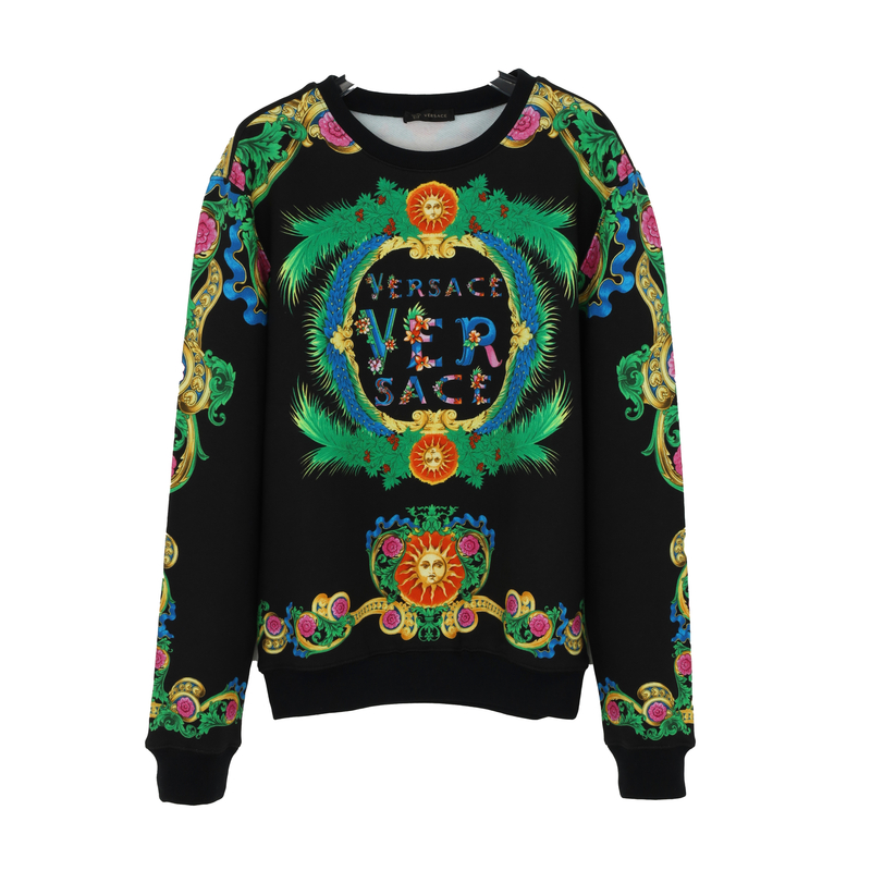  VERSACE/范思哲 男士花纹卫衣A77278 A224832 A708