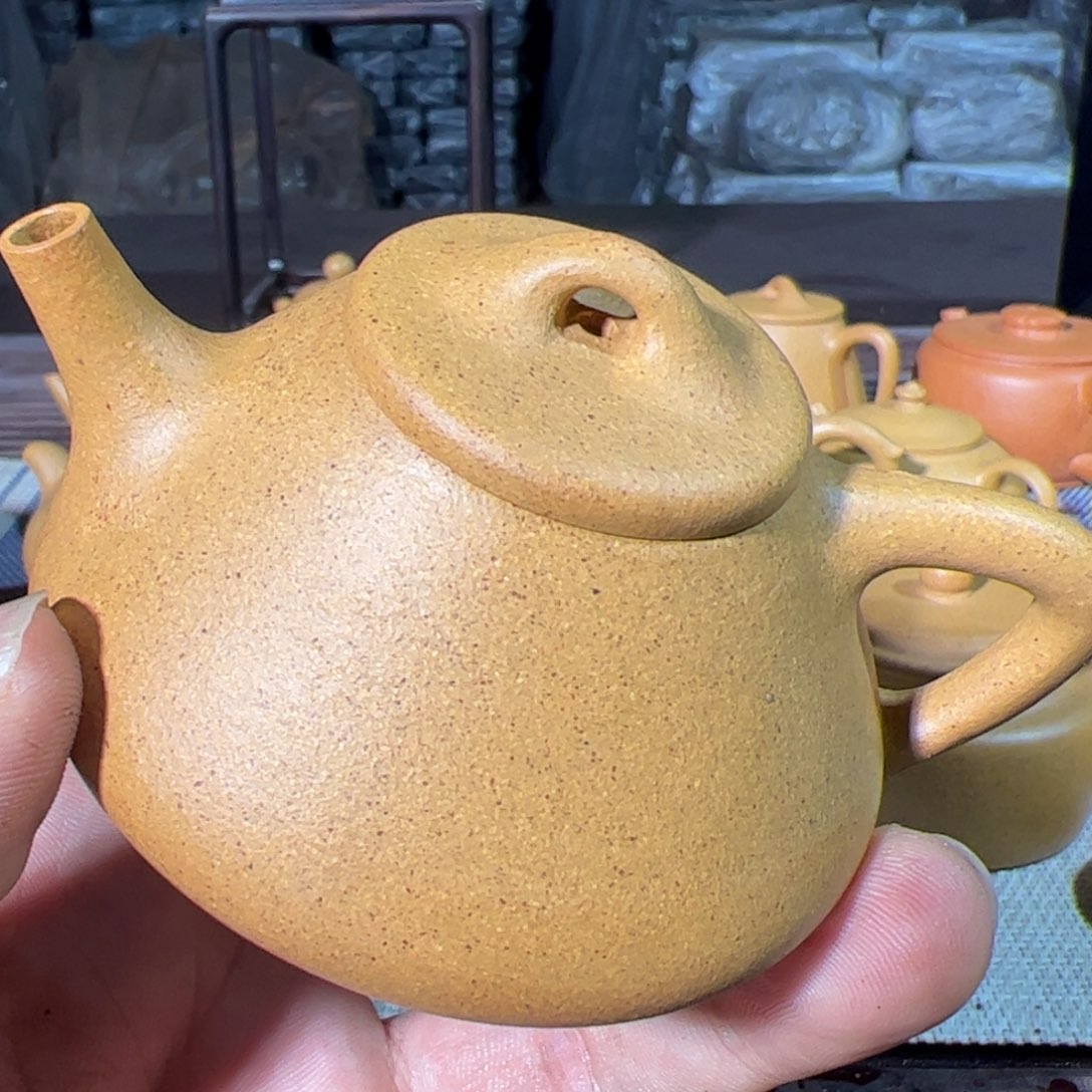 用***8茶壶紫砂全手制作