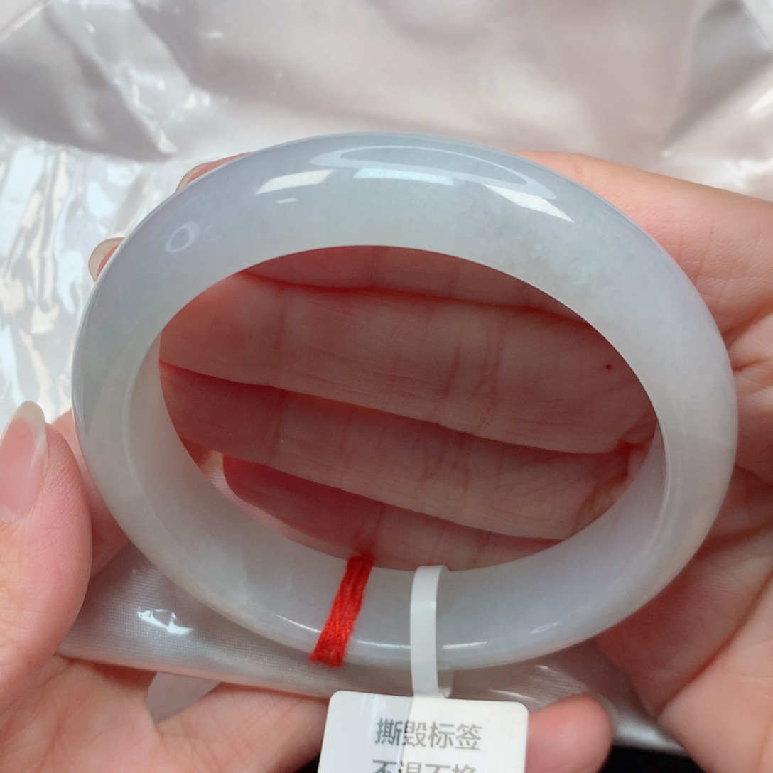 翡翠手镯未镶嵌58.6圈