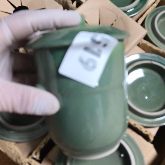 落***泉瓷片磁州窑五厂盘碗壶杯有瑕疵