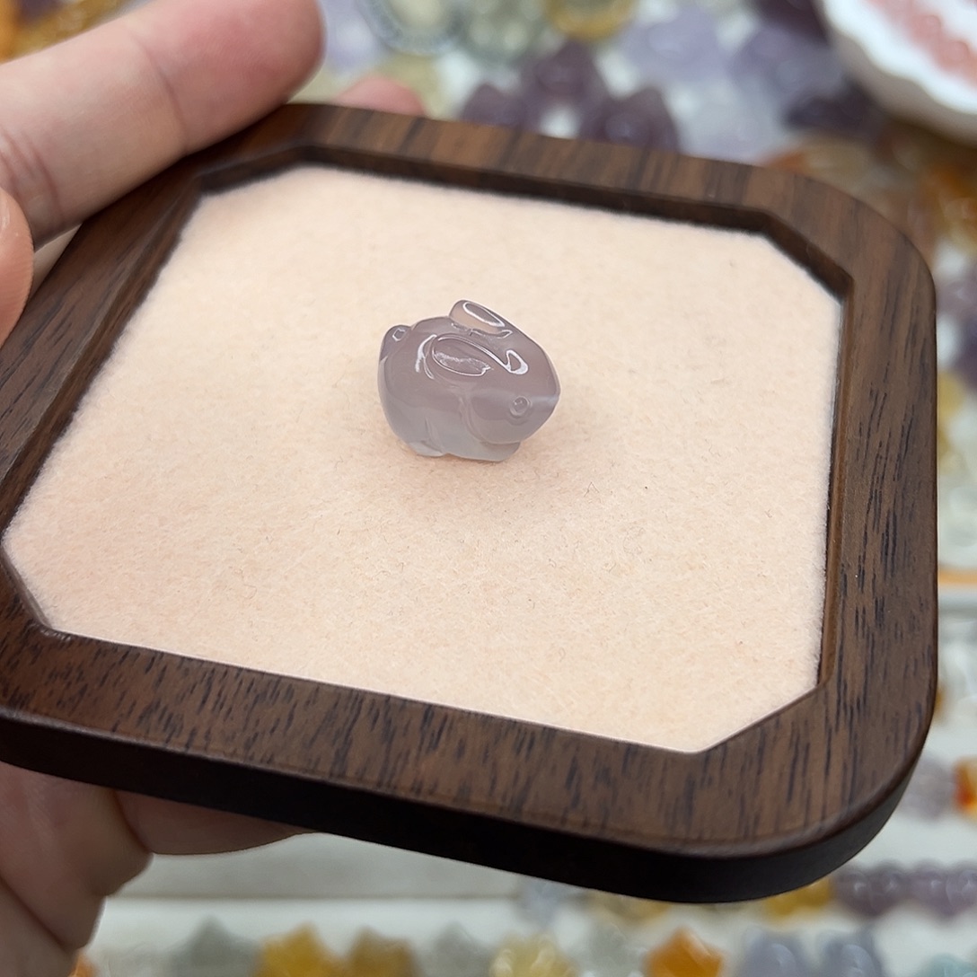 甜***王玛瑙/玉髓未镶嵌颈饰