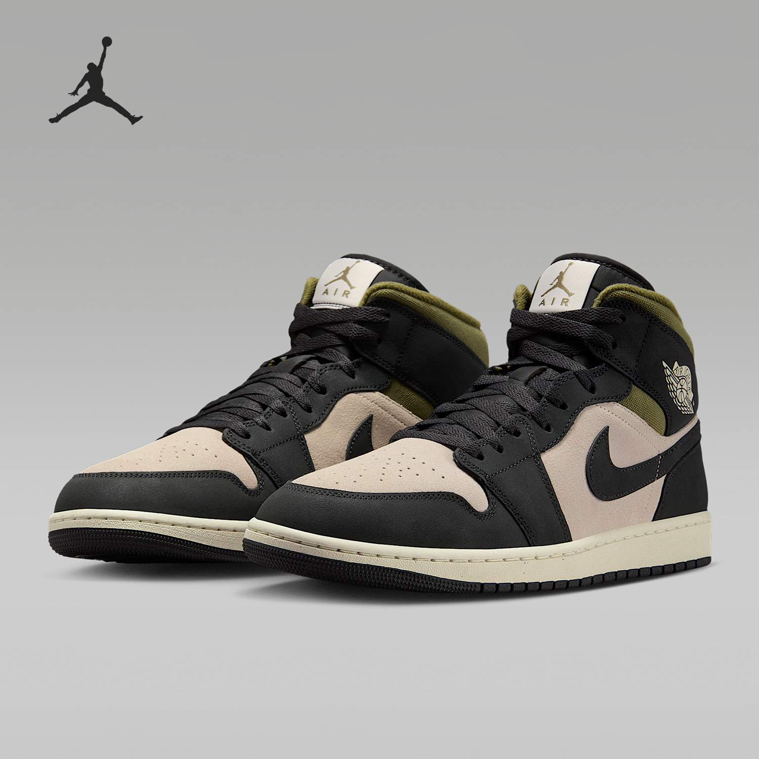 Nike/耐克正品JORDAN男士运动透气中帮减震篮球鞋HV4091-102