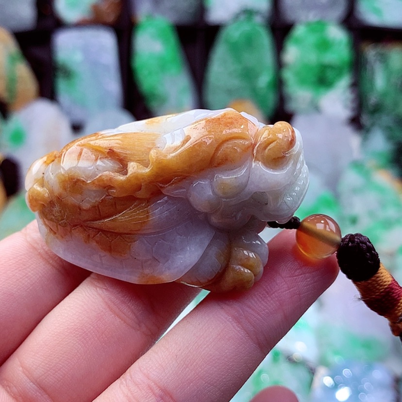 【闪购商品】翡翠颈饰未镶嵌挂件