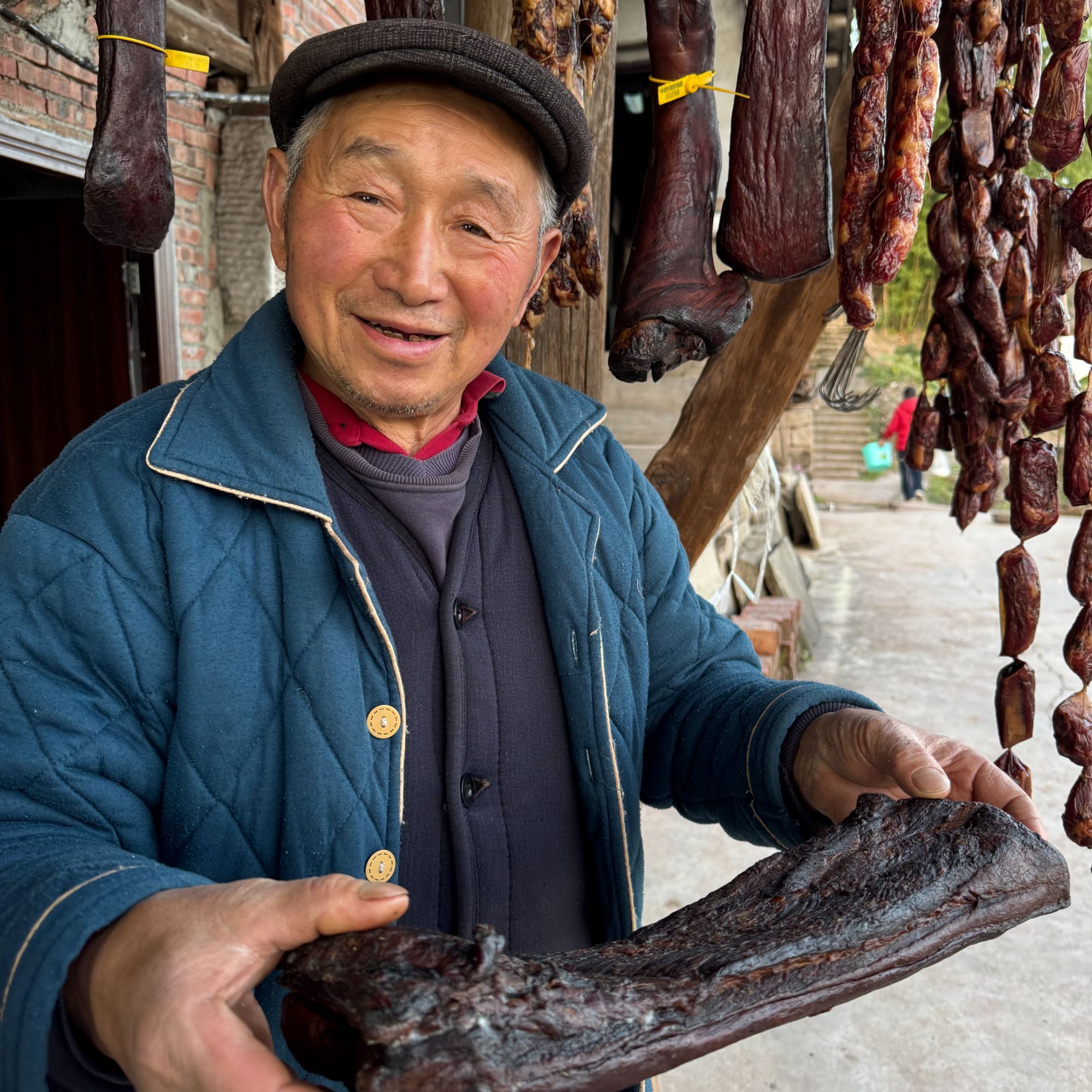 农村手工腊肉 传统柏树小火慢熏  一物一拍（2-3斤）