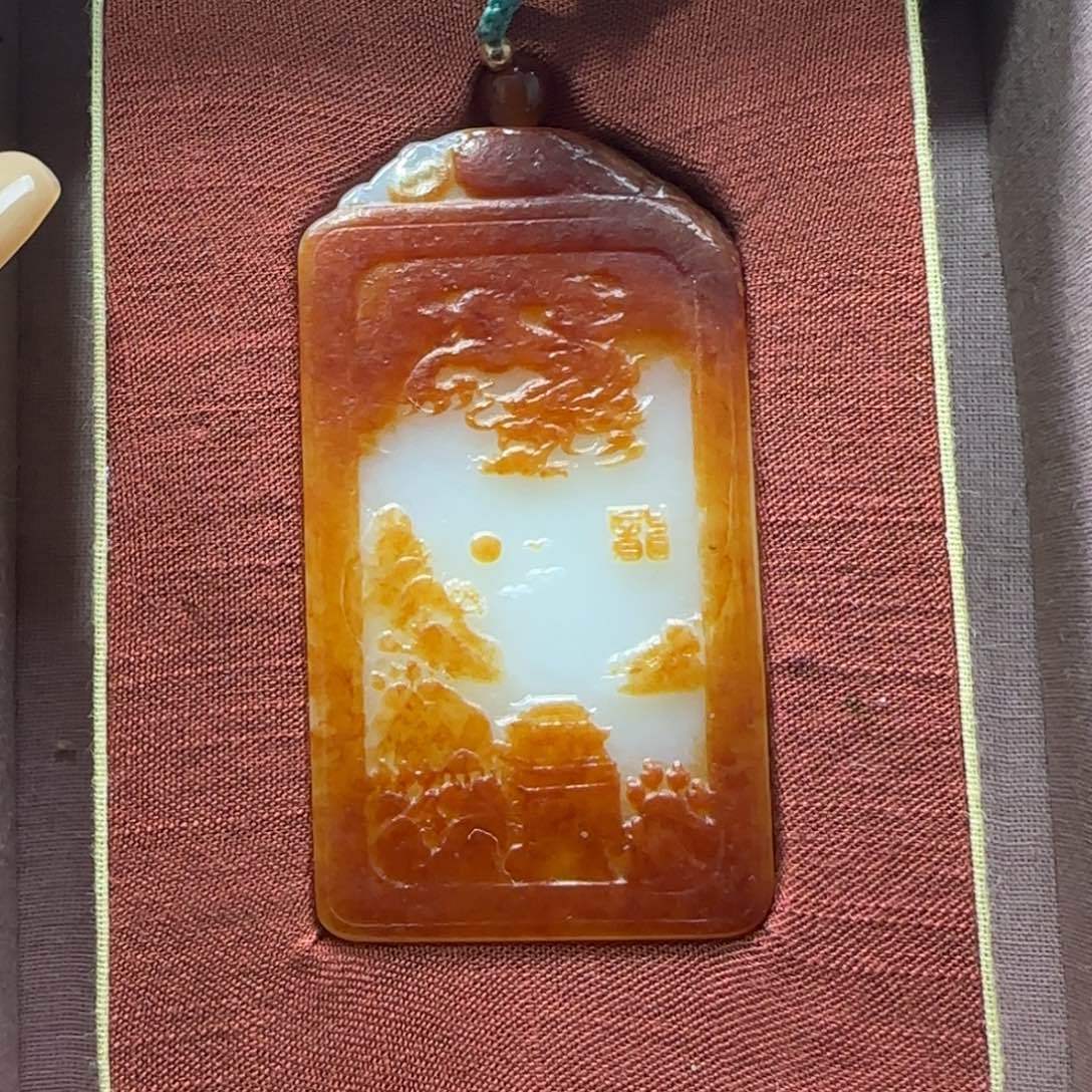 和田玉挂件未镶嵌